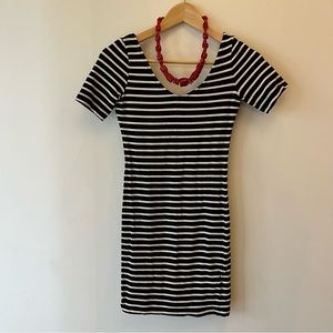 Black & White Stripe Dress